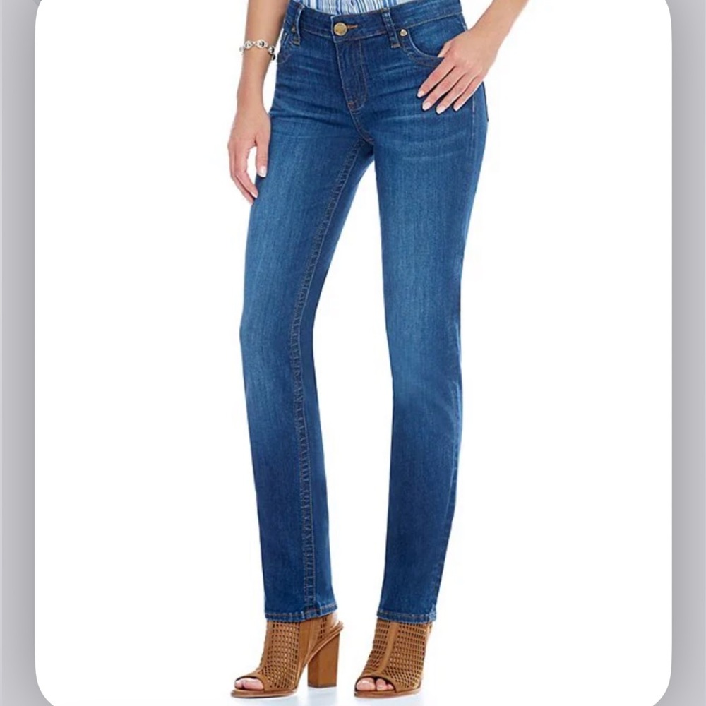 Kut from the Kloth STEVIE Straight Leg Jeans